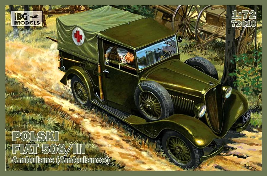 1/72 Polski Fiat 508/III Ambulance