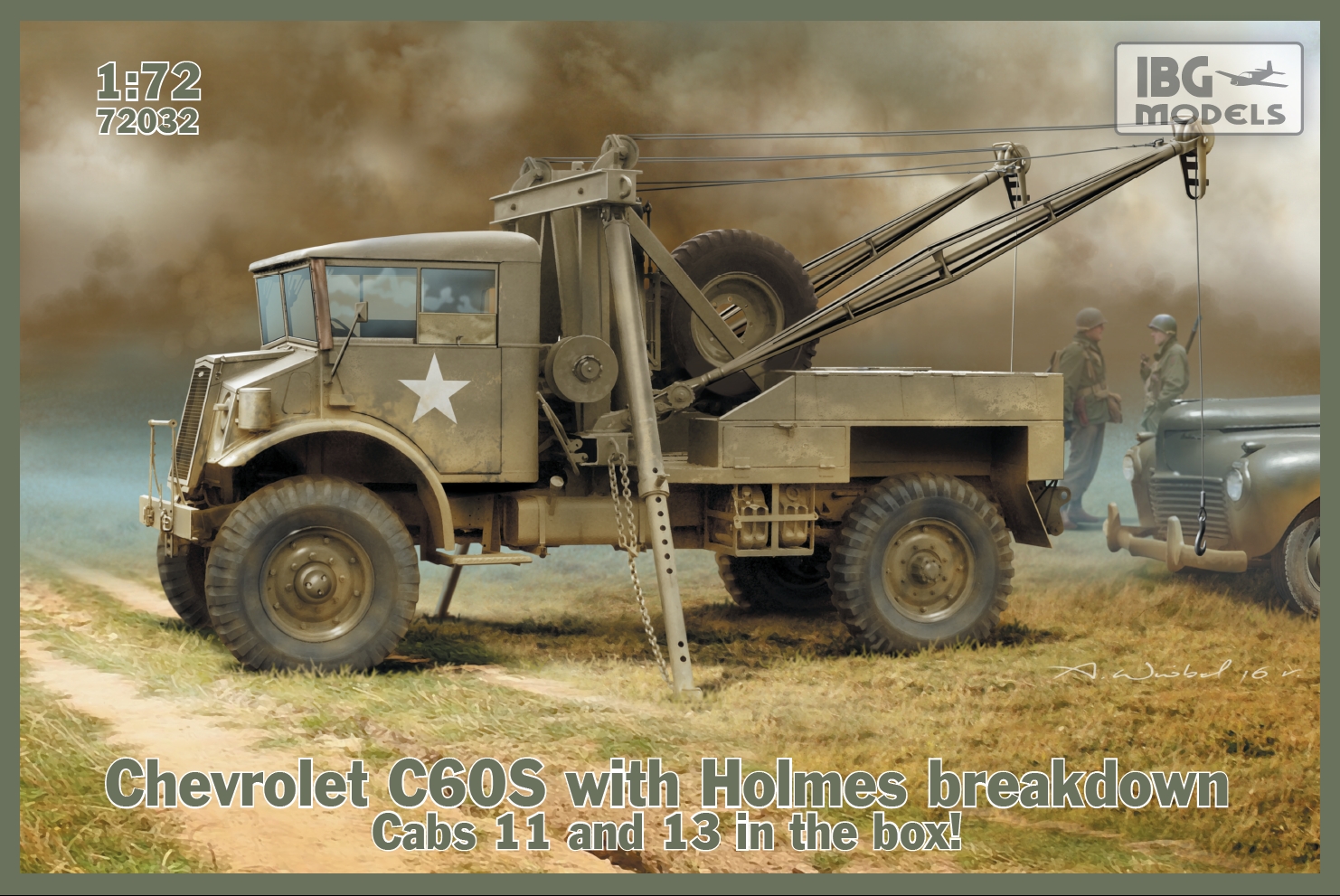 1/72 Chevrolet C60S with Holmes breakdown