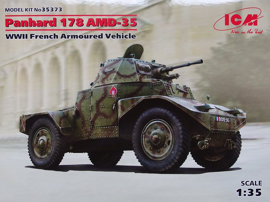 1/35 Panhard 178 AMD-35 (French WWII Arm. Vehicle)