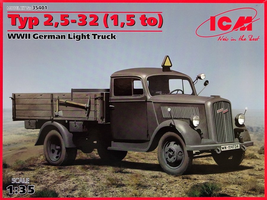 1/35 Typ 2,5-32 (1,5t) German WWII Light Truck