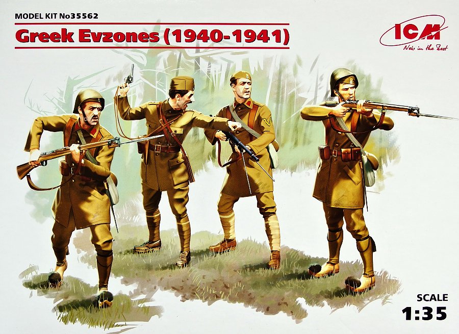 1/35 Greek Evzones 1940-1941 (4 fig.)