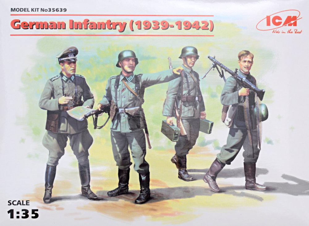 1/35 German Infantry 1939-1941 (4 fig.)