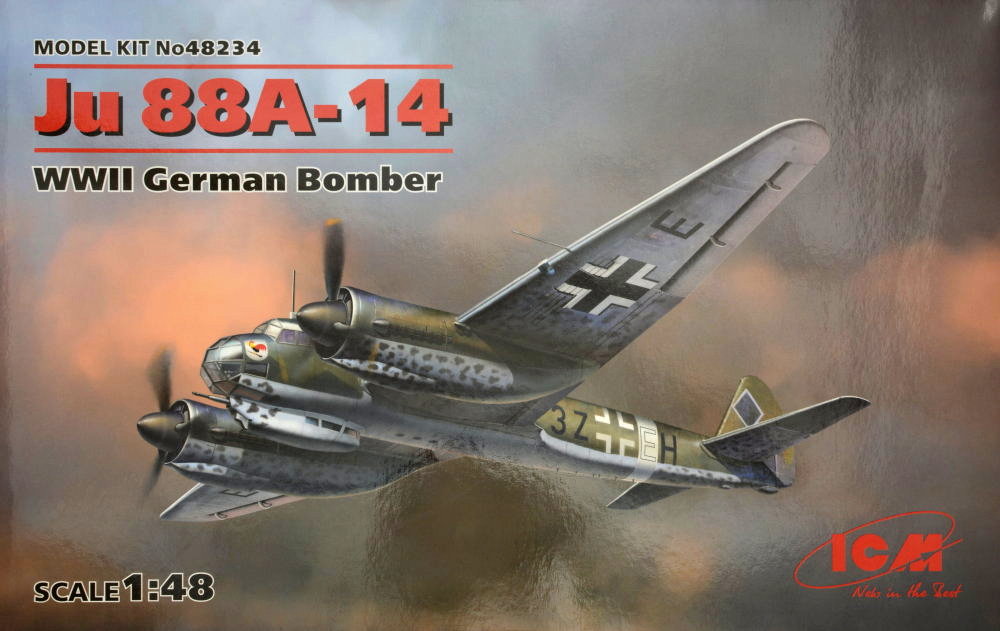 1/48 Junkers Ju 88A-14 German WWII Bomber