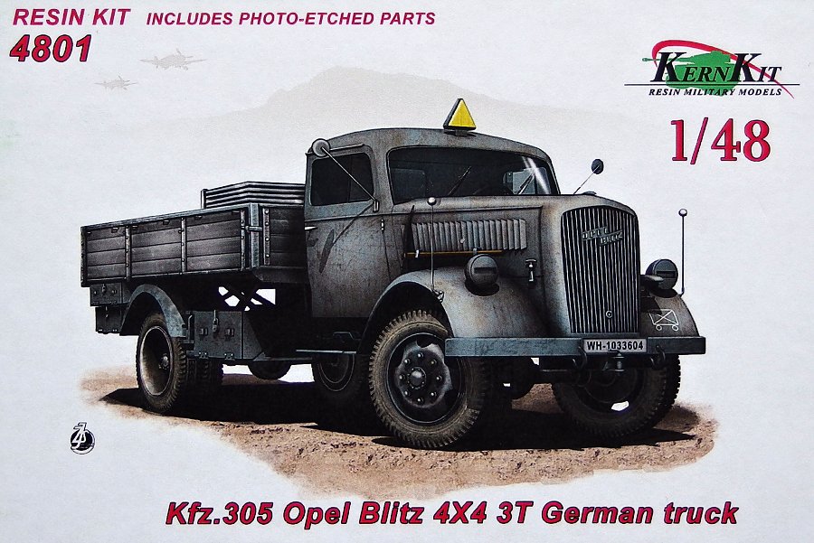 1/48 Kfz.305 Opel Blitz 4x4 3T German truck