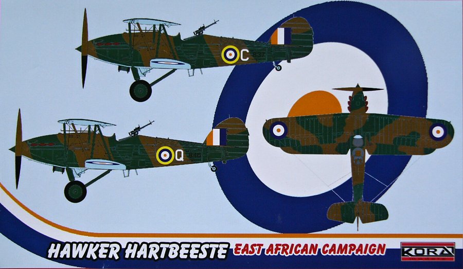 1/72 Hawker Hartbeeste (East African Campaign)