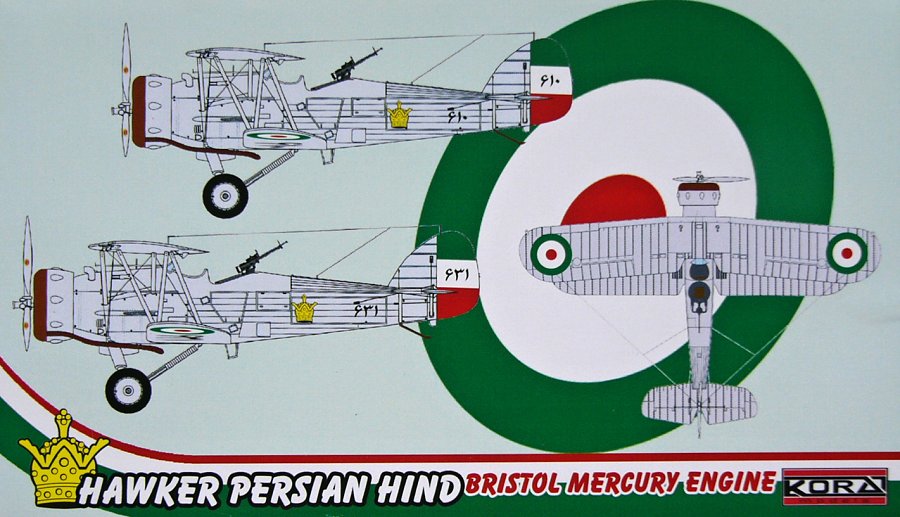 1/72 Hawker Persian Hind (Bristol Mercury Engine)