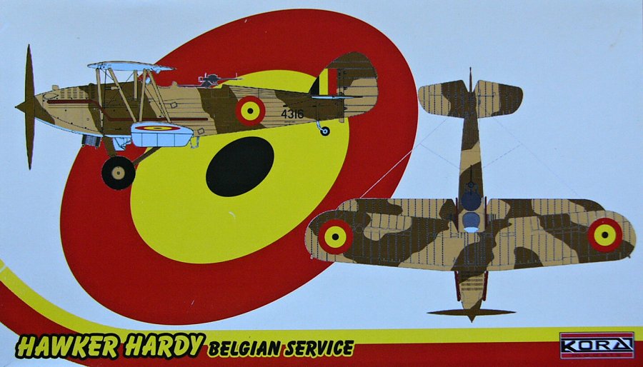 1/72 Hawker Hardy Tropical vers. (Belgian Service)