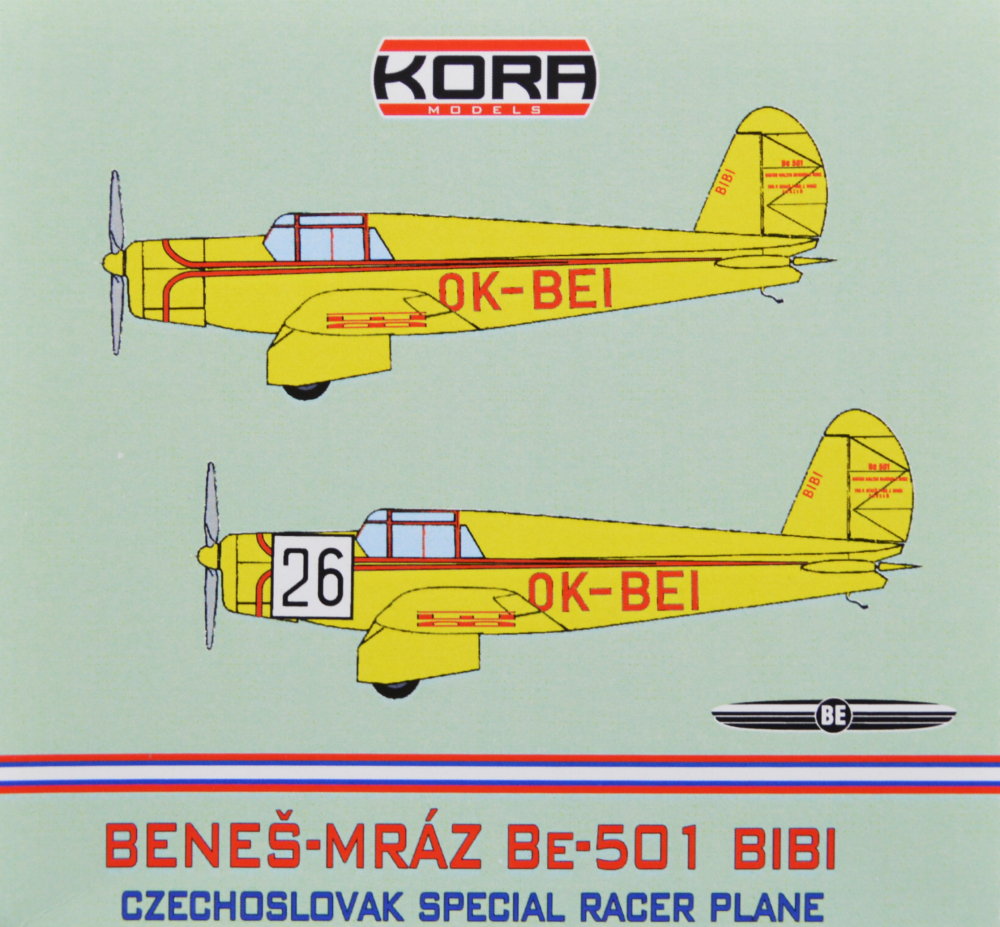 1/72 Be-501 Bibi (Czechoslovak Racer)