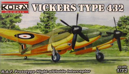 1/72 Vickers Type 432 RAF Prot.