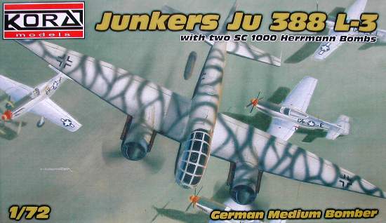 1/72 Ju-388 L3 + 2x SC1000 Bomb.