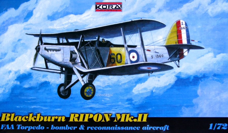 1/72 Blackburn RIPON Mk.II (FAA Torpedo bomber)