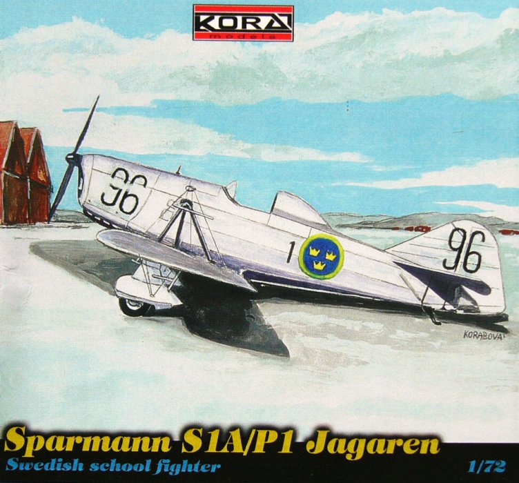 1/72 Sparmann S1A/P1 Jagaren (Swed.school fighter)