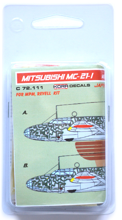 1/72 Mitsubishi MC-21-I Japan.Transport (MPM/REV)