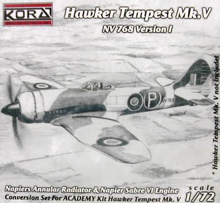 1/72 Hawker Tempest Mk.V NV768 Version I