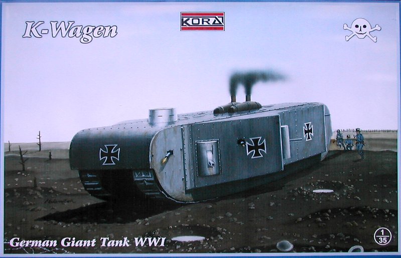 1/35 K-Wagen German Giant Tank WWI