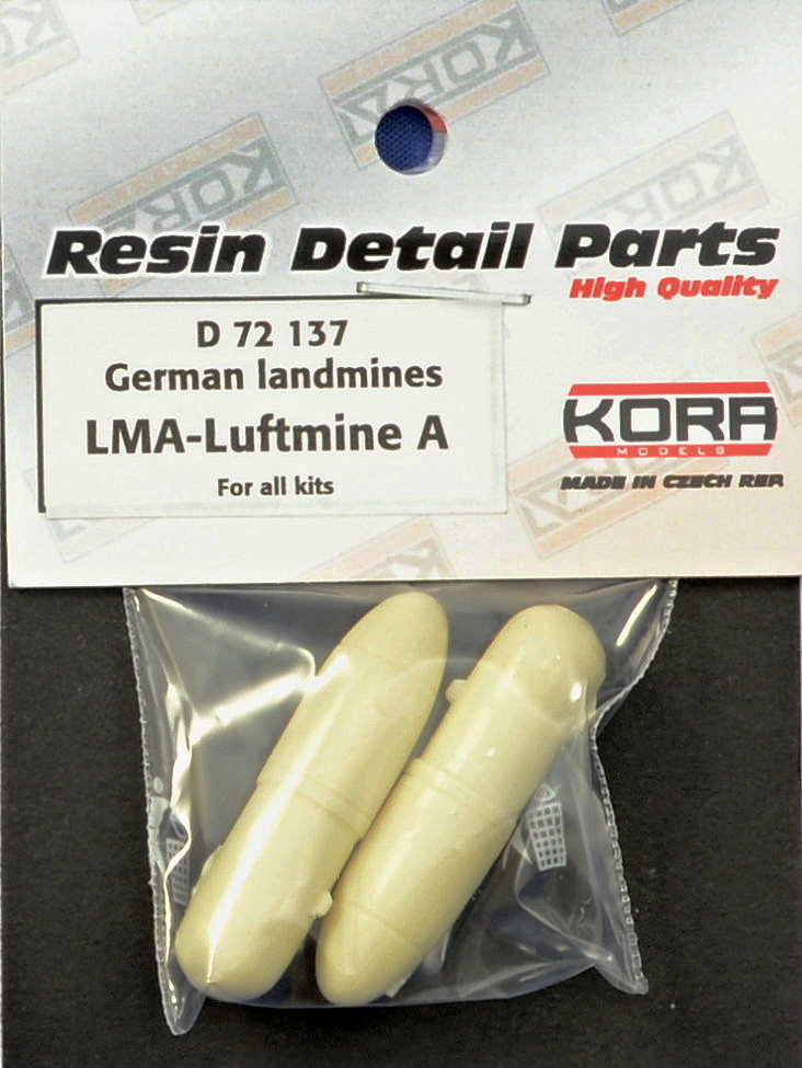 1/72 German landmines LMA-Luftmine A (2 pcs.)