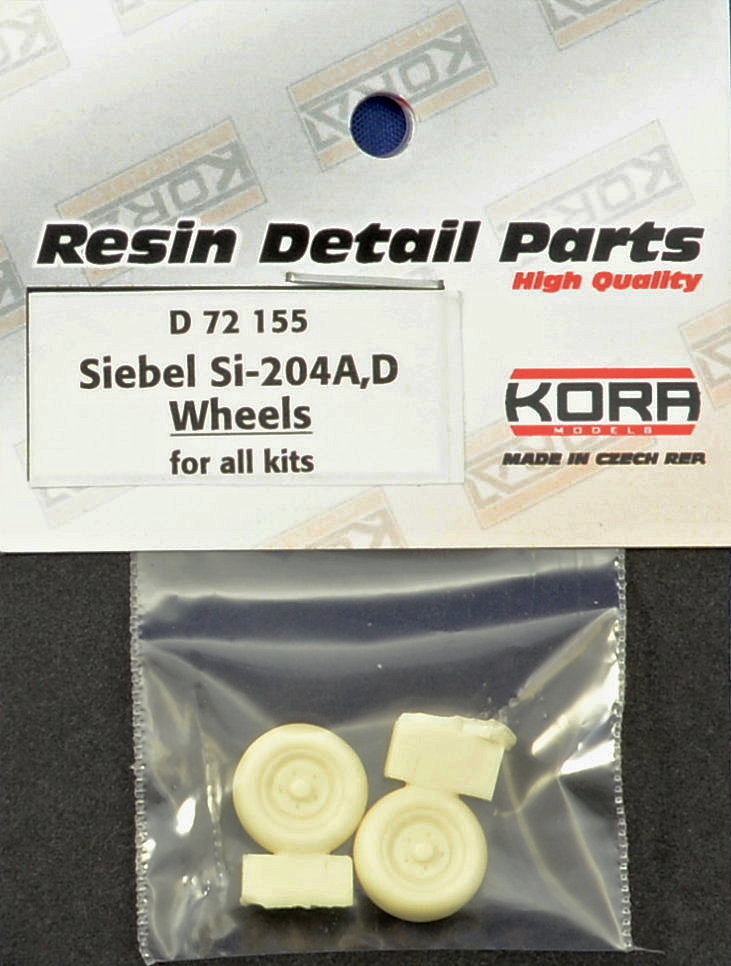 1/72 Wheels for Siebel Si-204A,D