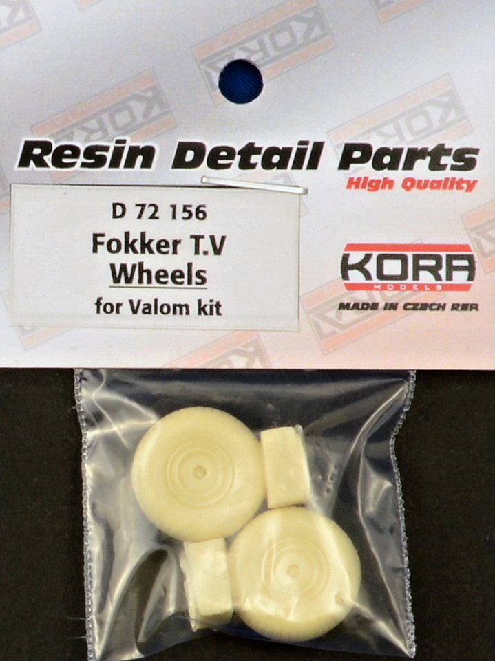 1/72 Wheels for Fokker T.V (VALOM)