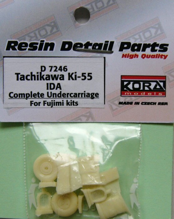 1/72 Tachikawa Ki-55 IDA Undercarriage (FUJI)