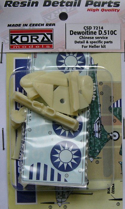 1/72 Dewoitine D.510C Detail set&decal (China)