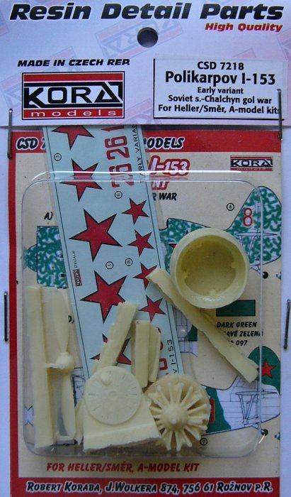 1/72 I-153 Early variant Detail set (HELL/AMOD)