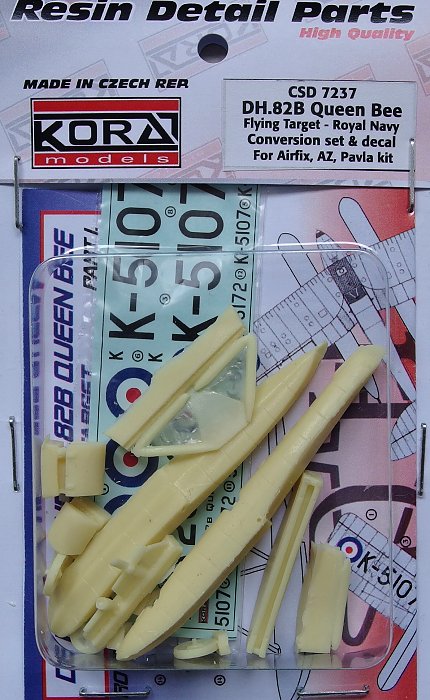 1/72 DH.82B Queen Bee - Conv.set&decal (RAF) Pt.I