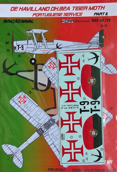 1/48 Decals DH.82/82A (Portuguese Service) Pt.II