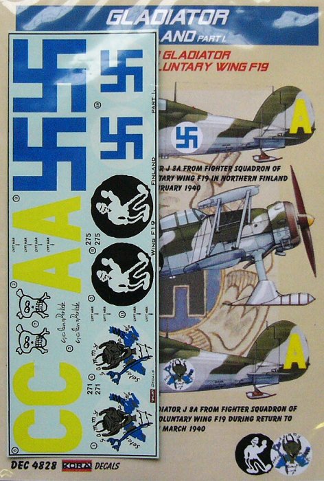 1/48 Decals Gl. Gladiator in Finland (Part I.)