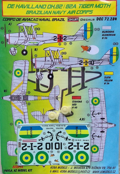 1/72 Decals DH.82/82A Brazilian Navy Air Corps