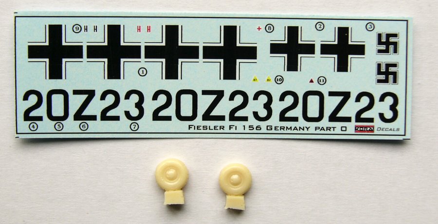 1/72 Decals Fi-156 A-0 (Occup. of Czechoslovakia)