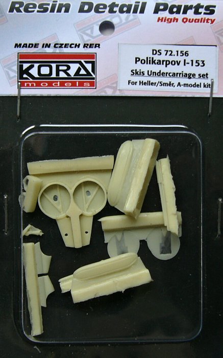 1/72 Polikarpov I-153 Skis Undercarriage set