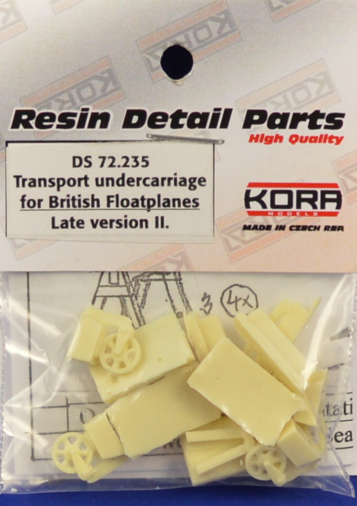 1/72 British Floatpl. Transp.undercarriage late II