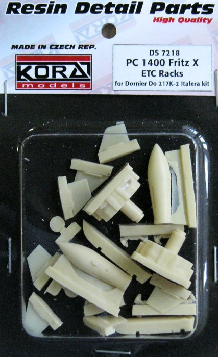 1/72 PC 140 Fritz X ETC Racks  (for Do 217K-2 ITA)