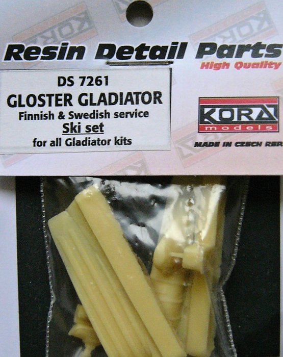 1/72 Gl.Gladiator Finnish&Swedish service Ski set