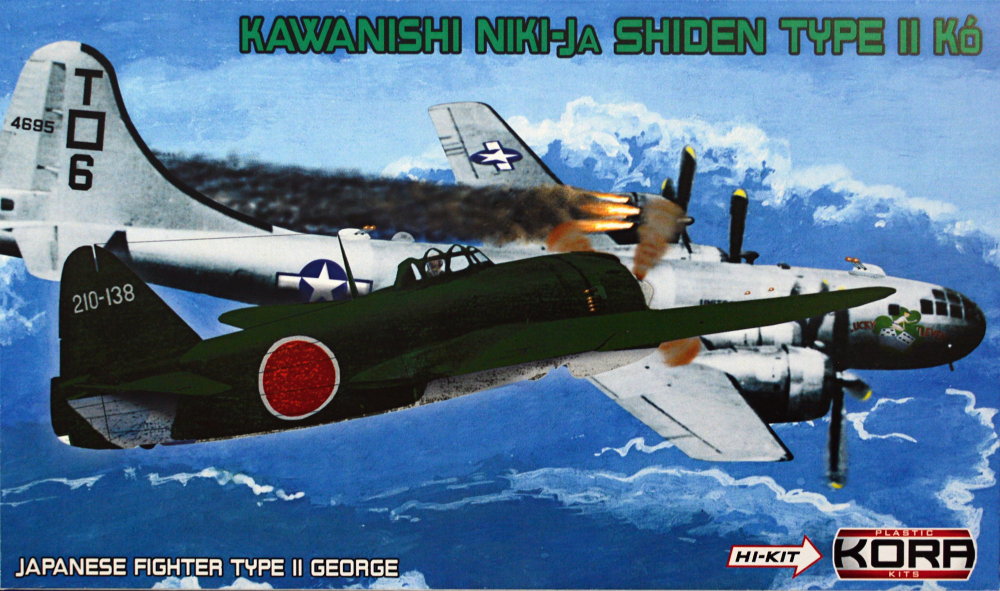 1/72 Kawanishi N1K1-JA Shiden HI-TECH (plast. kit)