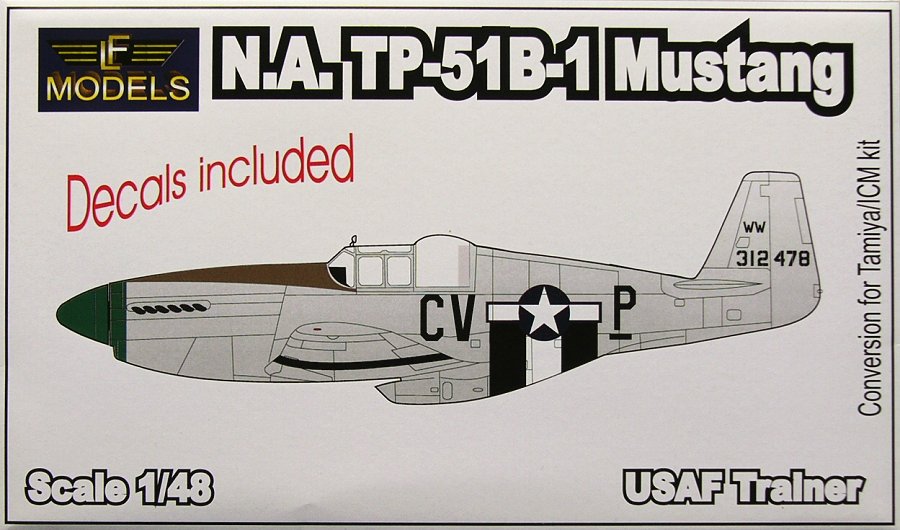 MODELIMEX Online Shop | 1/48 N.A. TP-51B-1 Mustang - Conv.Set (TAM