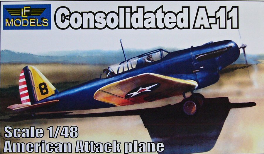 1/48 Consolidated A-11 American Attack plane