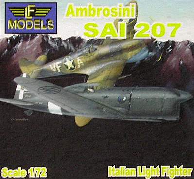 1/72 Ambrosini SAI207  Resin+BMPD