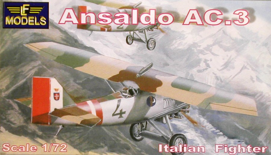 1/72 Ansaldo AC.3 Italian Fighter