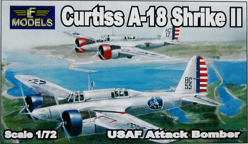 1/72 Curtiss A-18 Shrike II USAF Attack Bomber