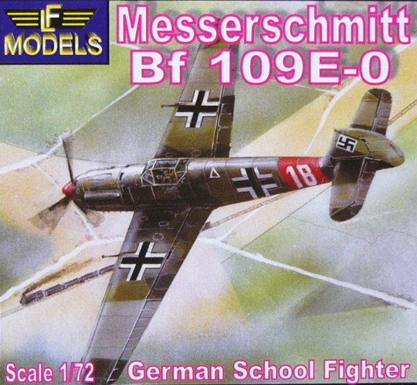 1/72 Messerschmitt Bf 109E-0 German School Fighter