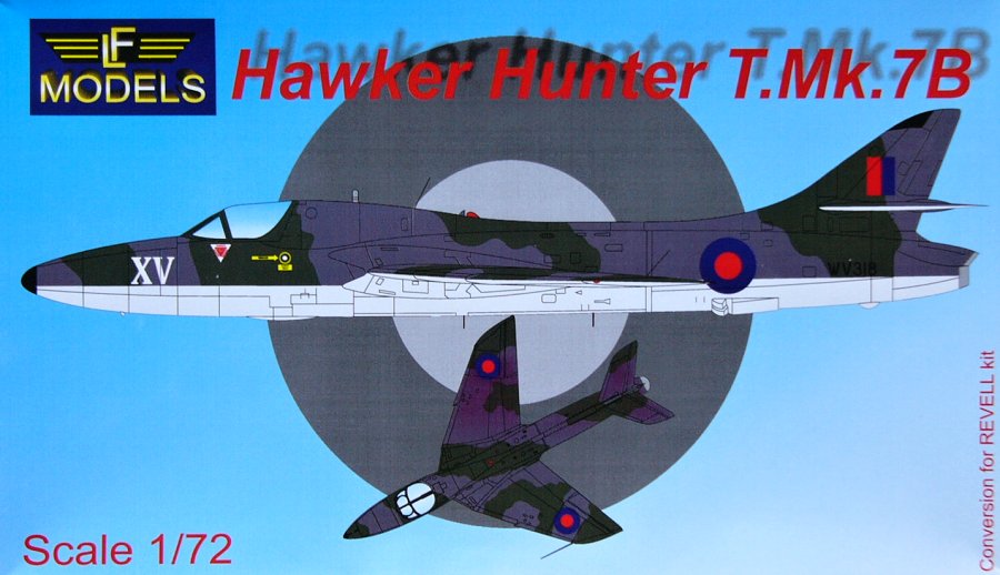 1/72 Hawker Hunter T.Mk.7B (Conv.Set for REVELL)