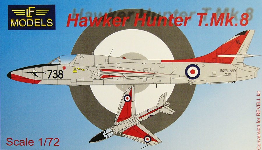 1/72 Hawker Hunter T.Mk.8 (Conv.Set for REVELL)