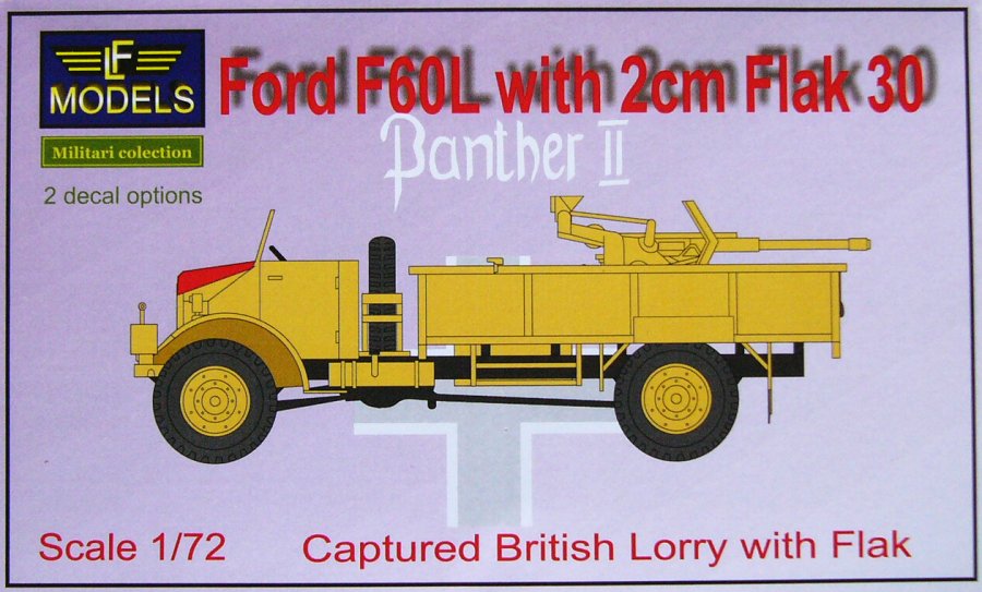 1/72 Ford F60L with 2cm Flak 30