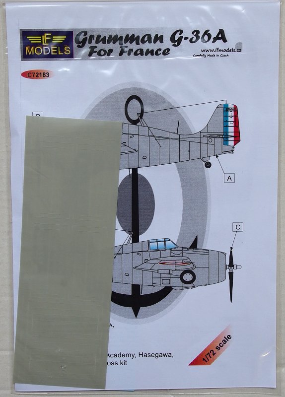 1/72 Decals Grumman G-36A France (ACAD/HAS)