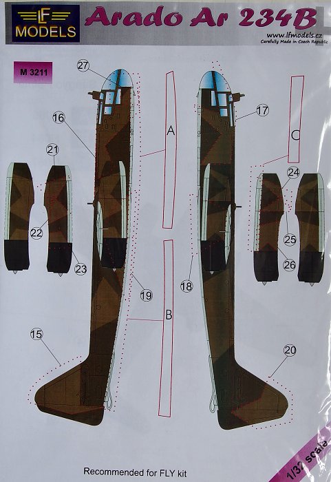 1/32 Mask Arado Ar 234B (FLY)