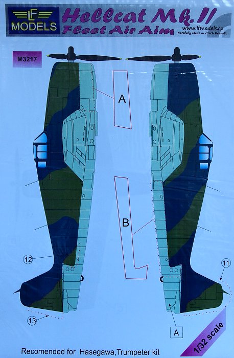 1/32 Mask Hellcat Mk.II Fleet Air Aim (HAS/TRUMP)