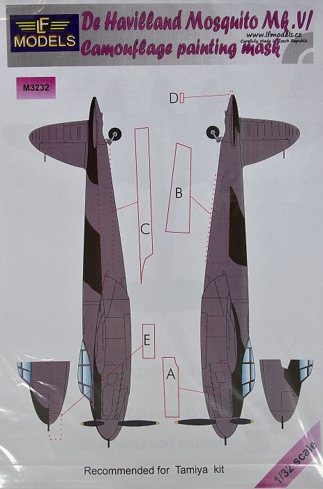 1/32 Mask De Havilland Mosquito Mk.VI (TAM)