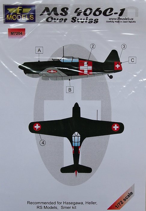 1/72 Mask MS 406C-1 over Swiss (HAS/HELL/RS)