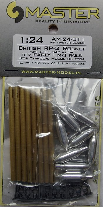 1/24 British RP-3 Rocket w/ 60lb SAP heads (early)